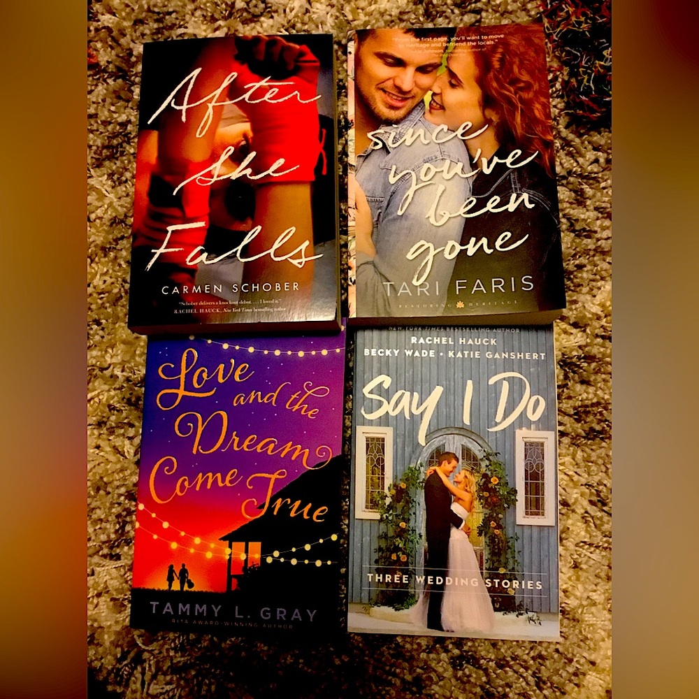 Set of 4 Christian Women Fiction Books